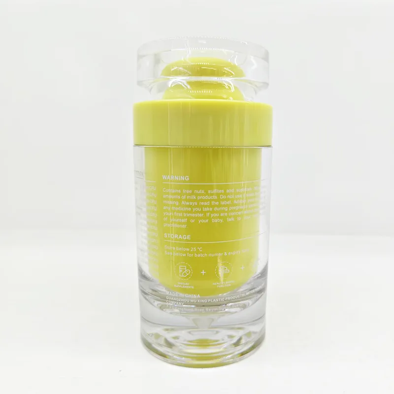 Botol kapsul untuk suplemen nutrisi