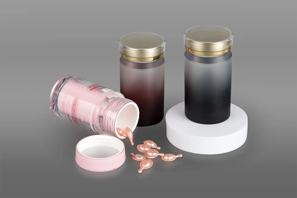 Acrylic Bottle For Capsules