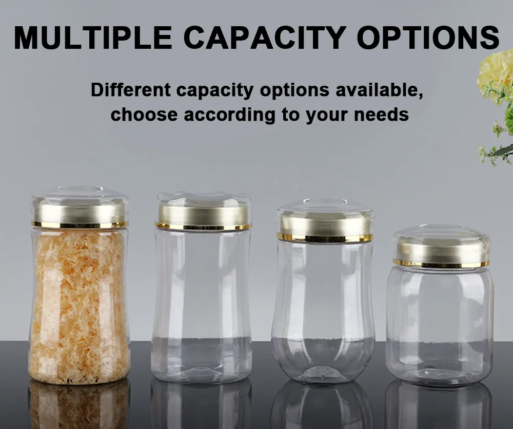 PET Health Supplement Bottles For Powder