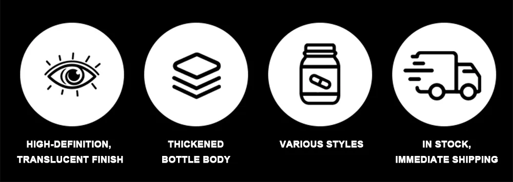 PET Health Supplement Bottles