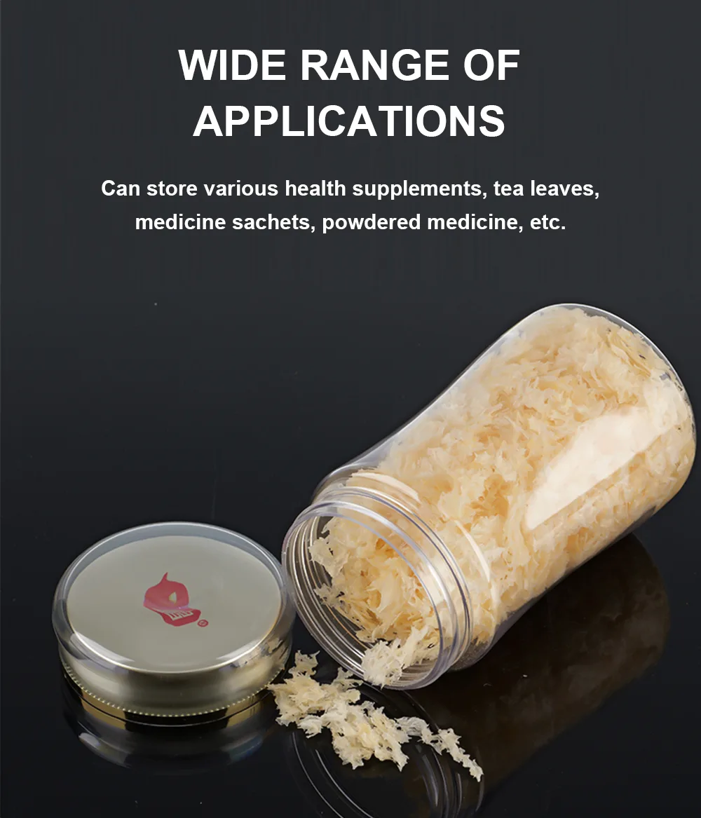 PET Health Supplement Bottles For Powder