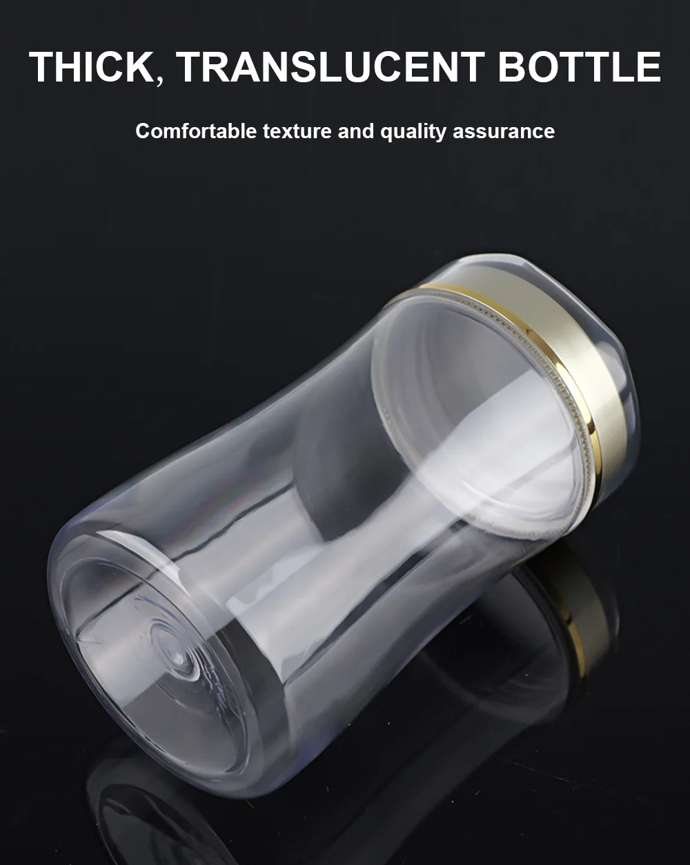 PET Health Supplement Bottles For Powder