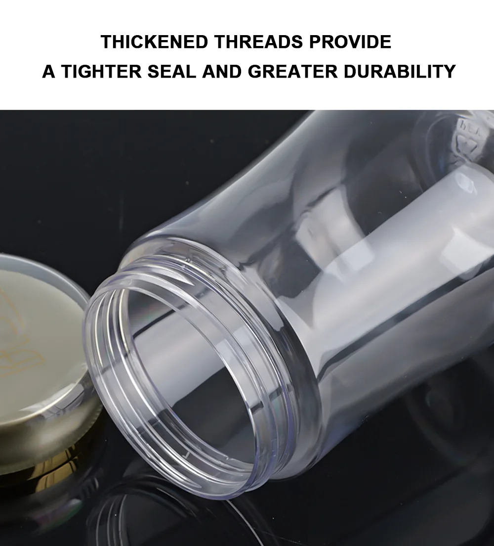 PET Health Supplement Bottles For Powder